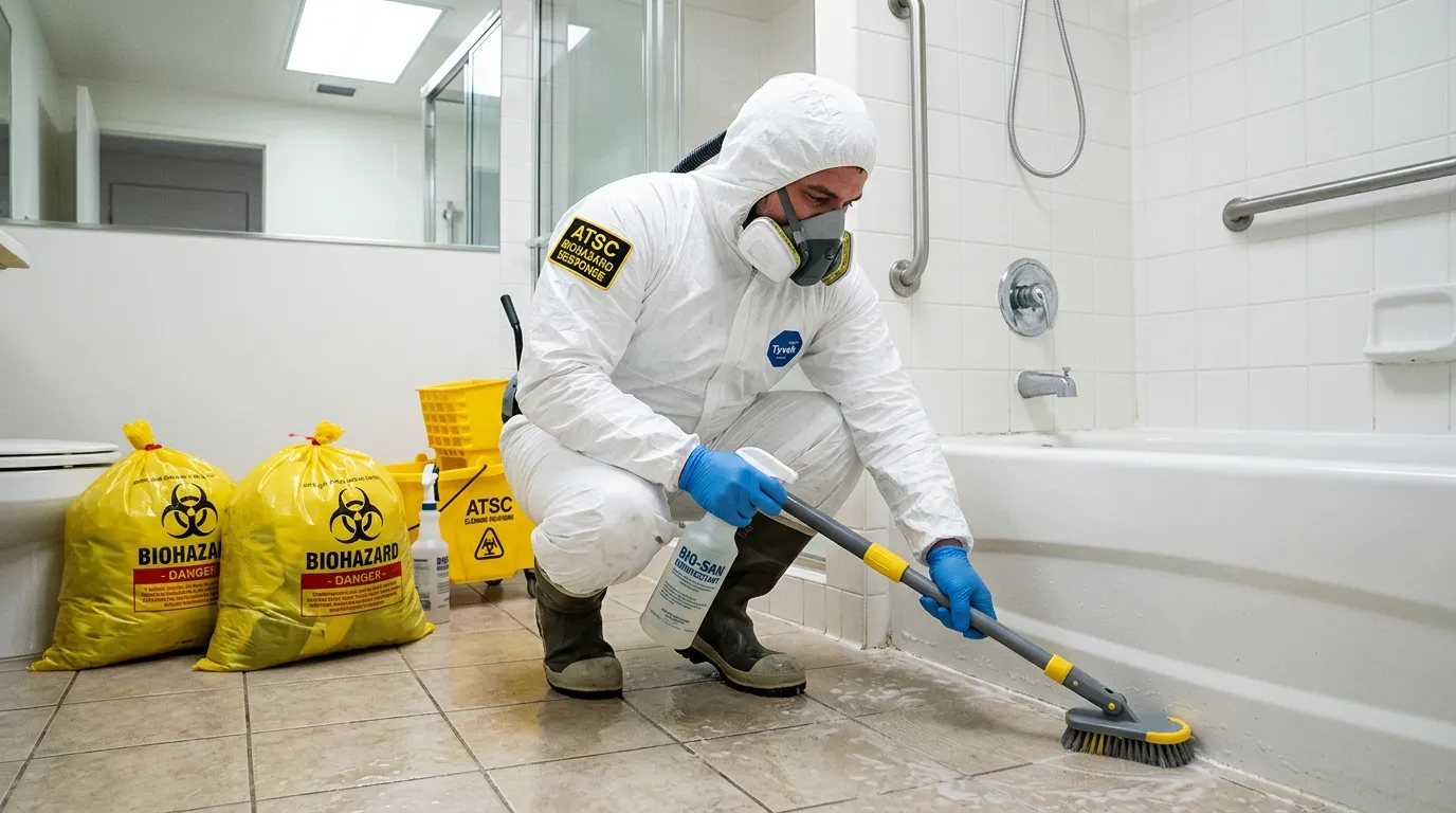 Decontamination equipment deployed for Blood Cleanup in Orinda